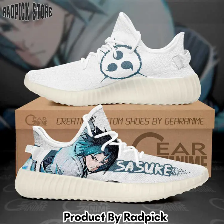Uchiha sasuke yeezy shoes anime sharingan  rp230230230